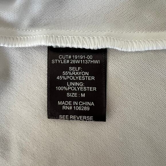 ALTARD STATE Raina White Fit n Flare Sundress Womens M Boho Beach Twee - Picture 5 of 8